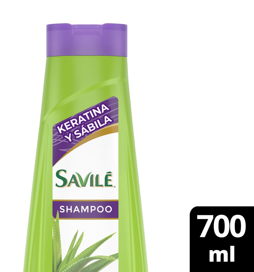 Savilé · Champú con pulpa de sábila y keratina (759 g)