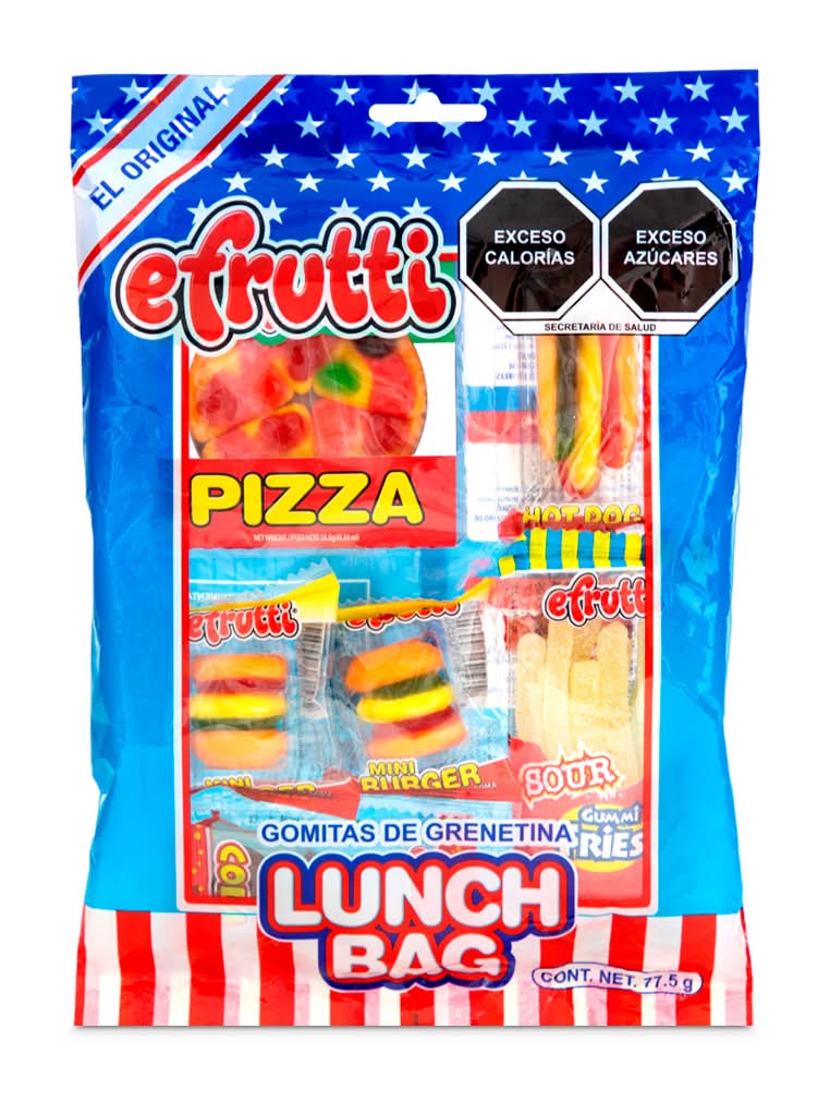 efrutti · Gomitas lunch bag (77 g)