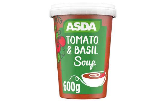 Asda Tomato & Basil Soup 600g