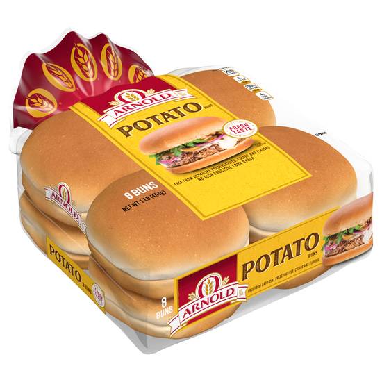 Arnold Potato Sandwich Buns (8 ct)