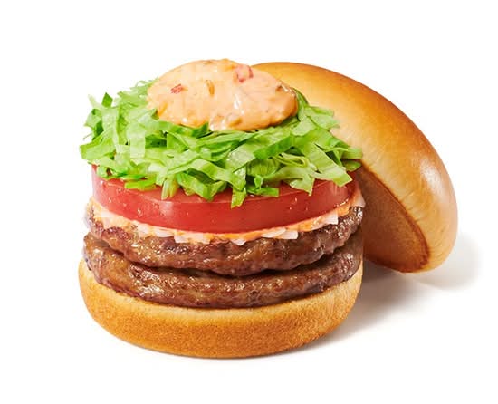 ダブルモス野菜バーガー