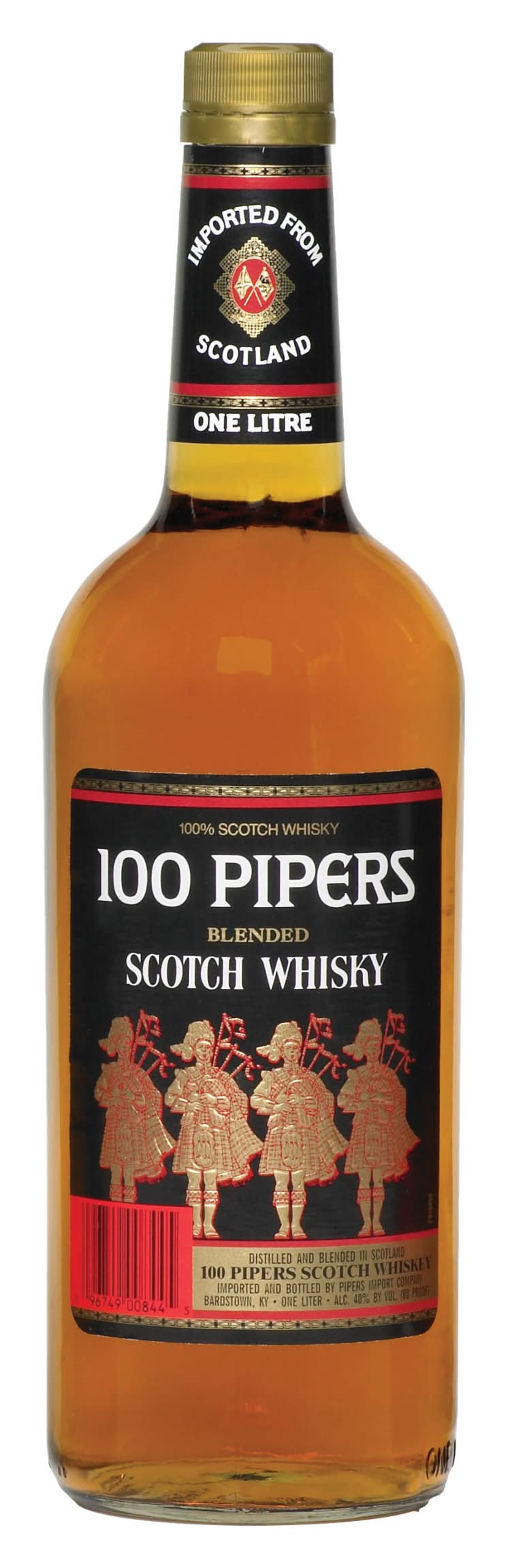 100 Pipers Scotch - Delivery in Under an Hour | Scotch Whisky