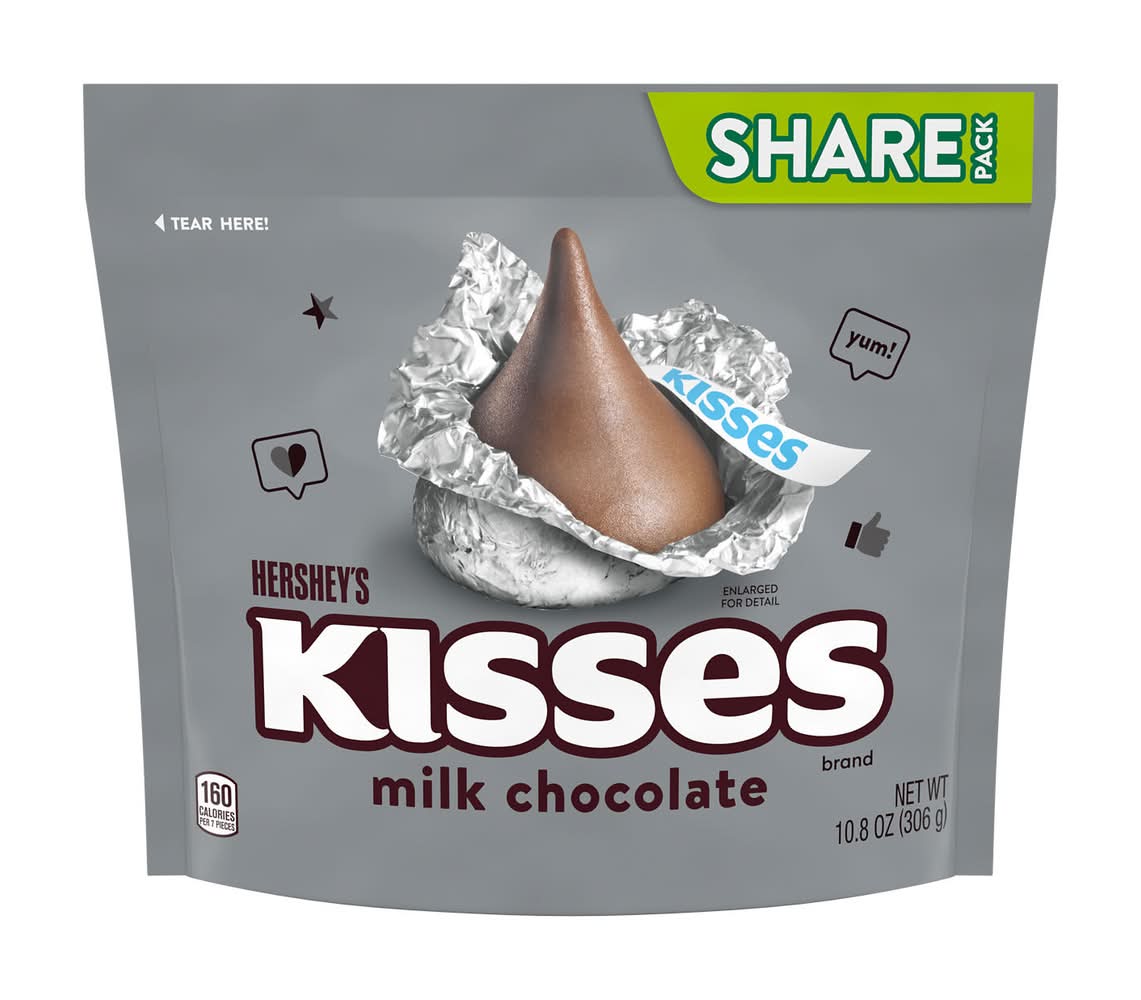 Hershey's Kisses Milk Chocolate (10.8 oz)