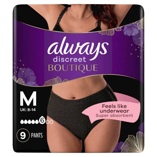 Always Discreet Boutique Incontinence Pants (9 pack)