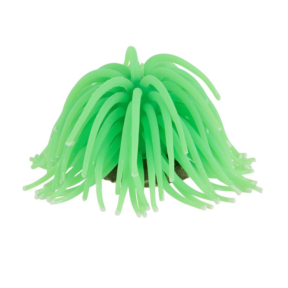 Top Fin Anemone Aquarium Ornament For Fish, Small, Green