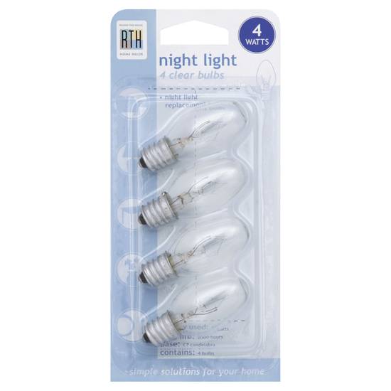 Round the House Night Light Clear Bulbs 4 Watts