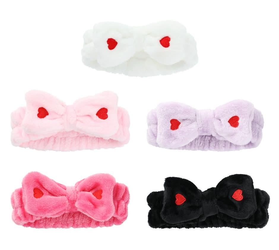 April Bath And Shower Super Soft Spa Headbands