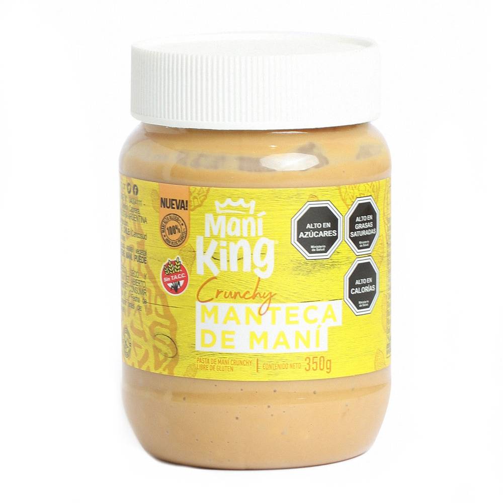 Crunchy king mantequilla de maní (pote 350 g)