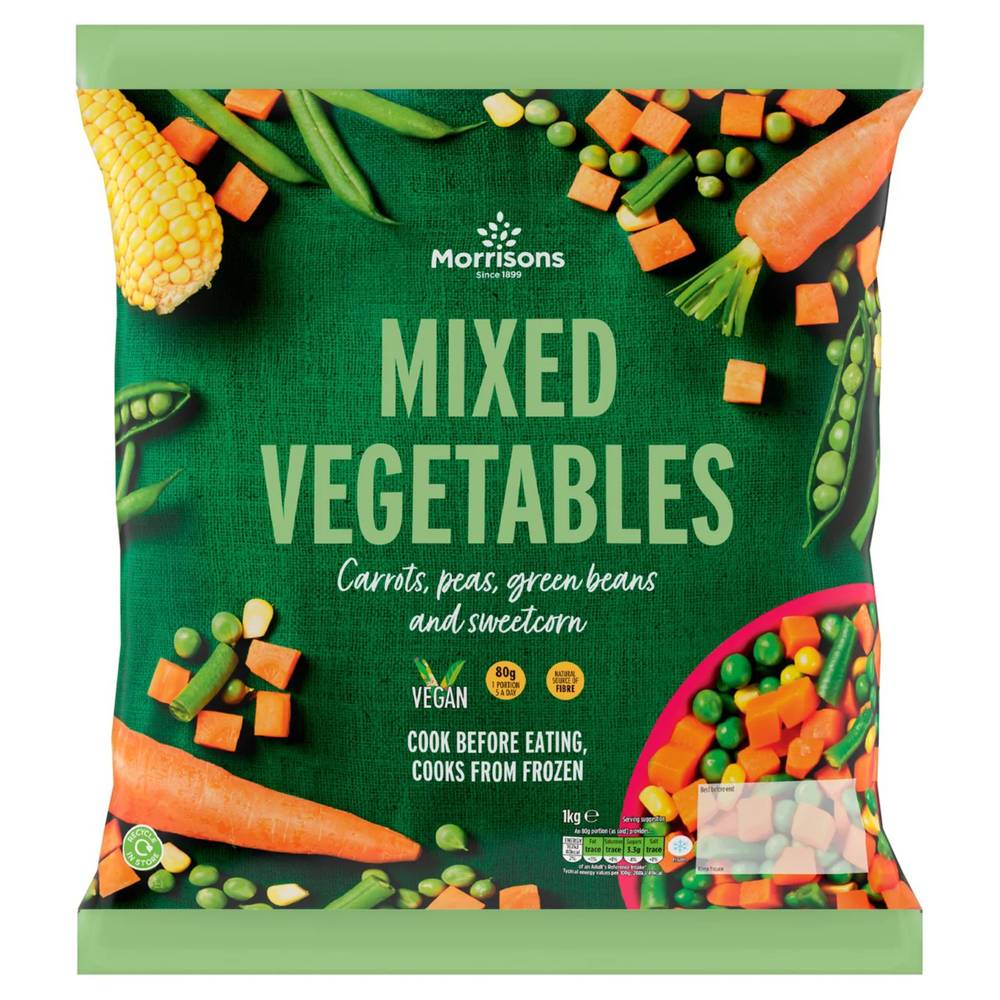 Morrisons Mixed Vegetables (1kg)