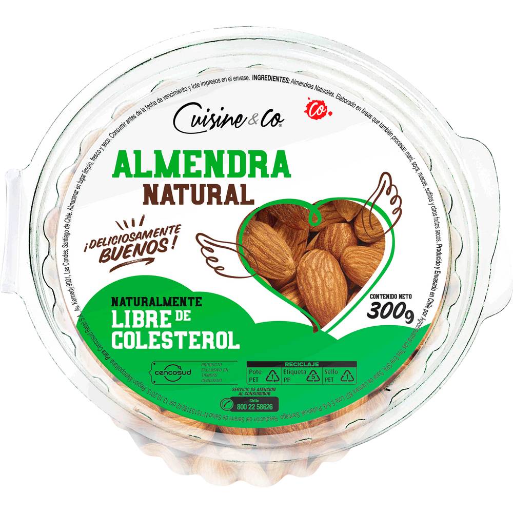 Cuisine & co almendra natural (300 g)