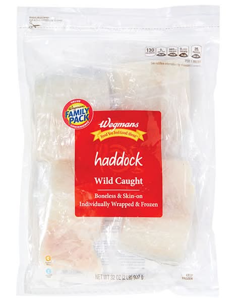 Wegmans Frozen Wild Caught Haddock, FAMILY PACK