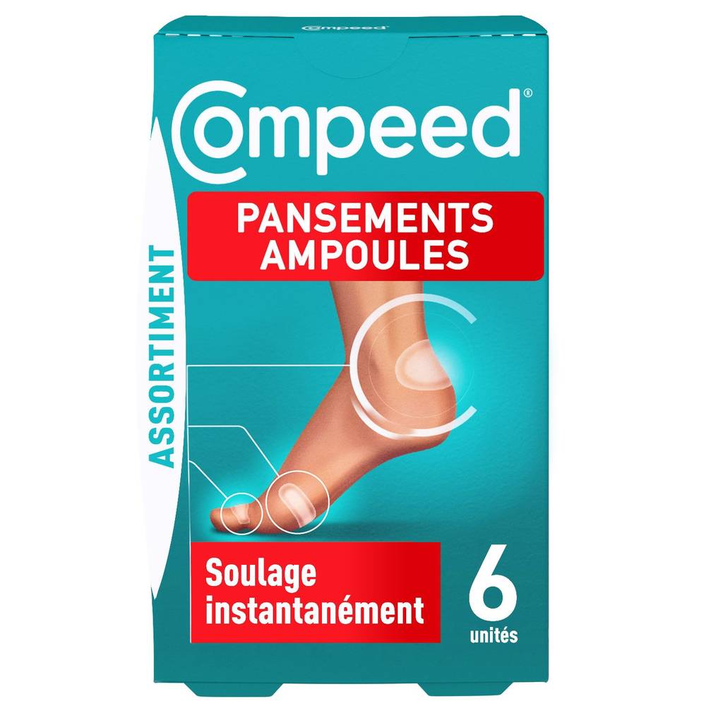 Compeed - Pansement ampoule (6 pièces)