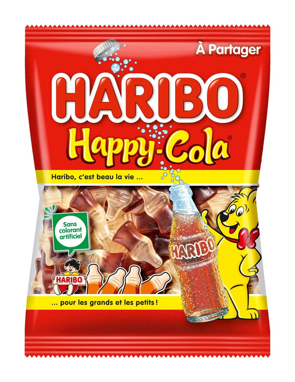 Haribo - Happy cola bonbons gélifié (300g)