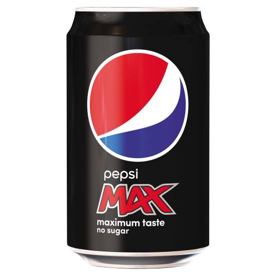 Pepsi Max No Sugar Cola Can (330ml)