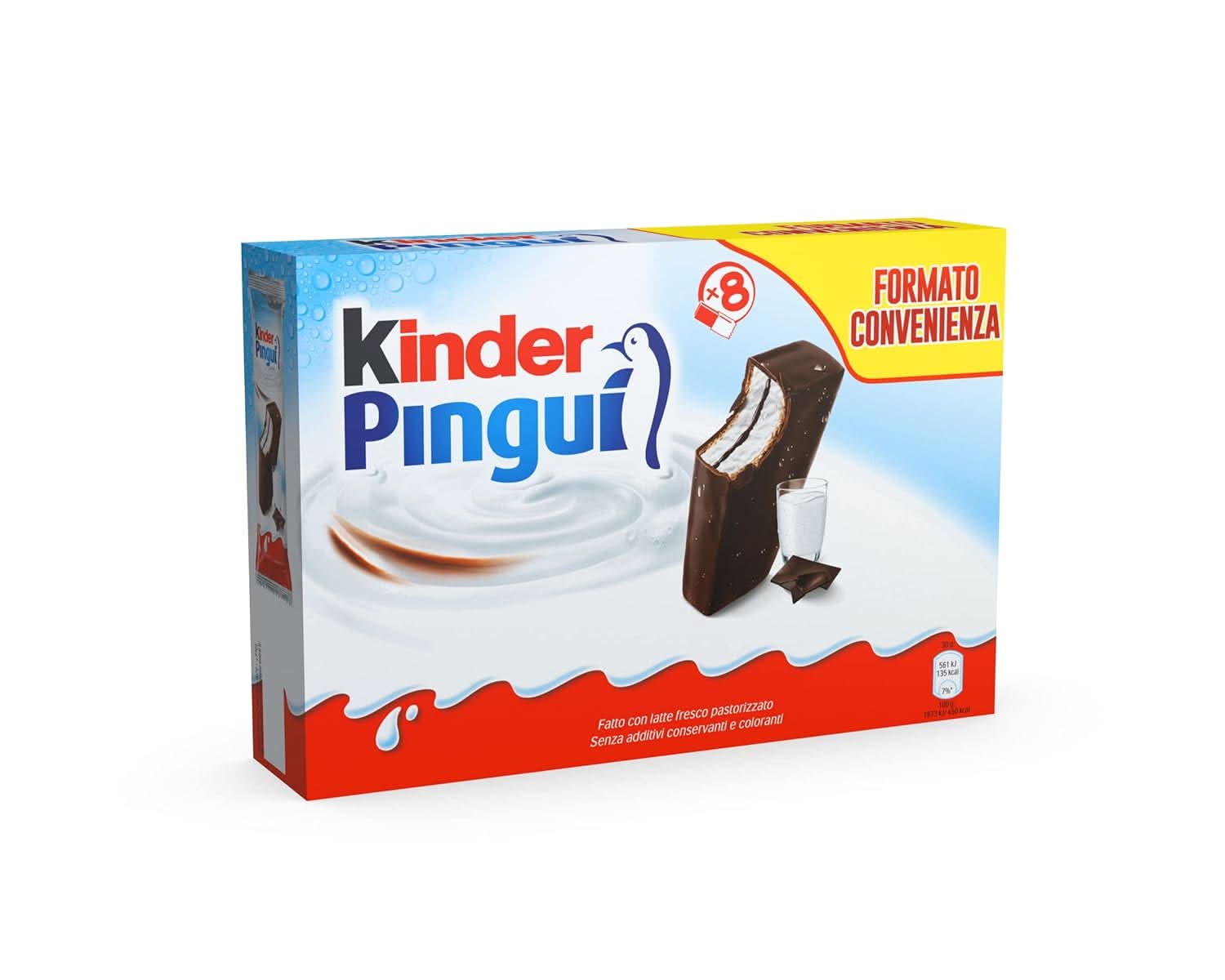 KINDER PINGUI CHOCOLAT x8