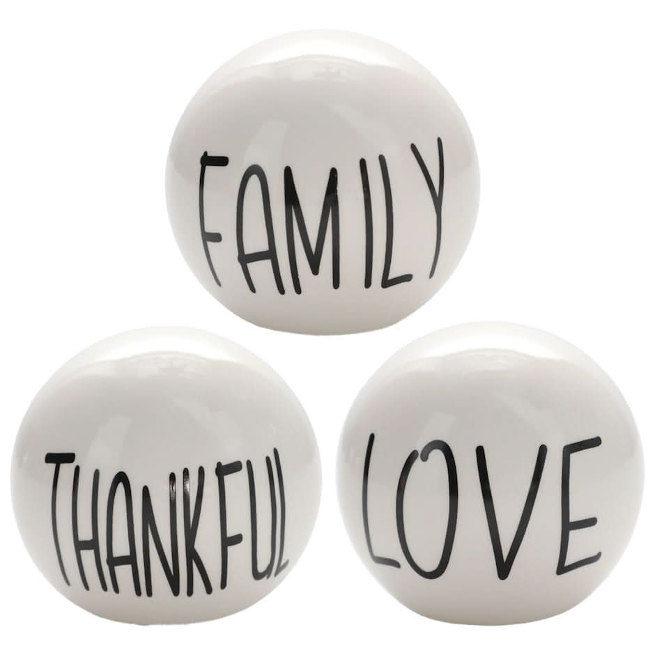 Decorative Ceramic Ball, 1-ct.