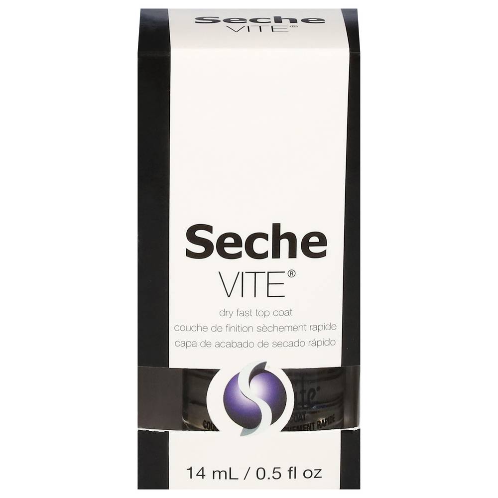 Seche Vite Dry Fast Top Coat Nail Polish (14 ml)