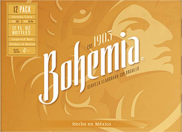 Bohemia Mexican Pilsner Beer (12 ct, 12 fl oz)
