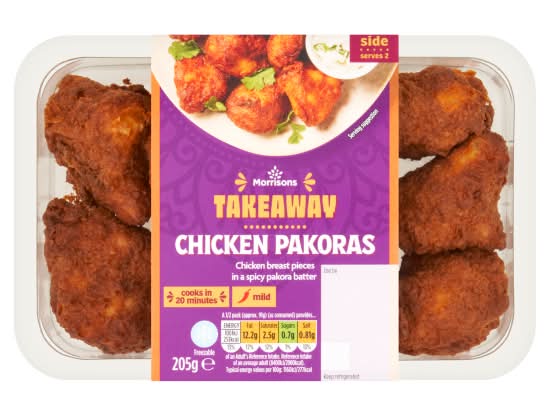 Morrisons Chicken Pakoras (205g)