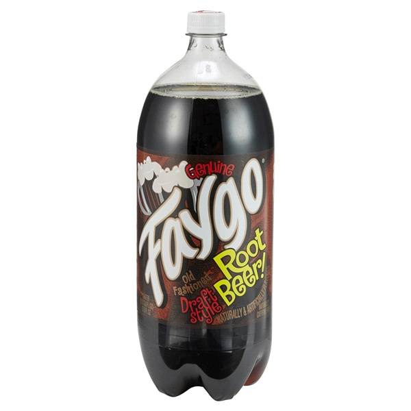 Faygo Genuine Old Fashioned Draft Style Soda (2 L) (black/root beer)