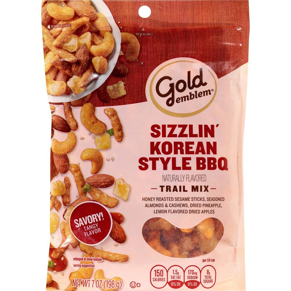 Gold Emblem Sizzlin' Korean Style Bbq Trail Mix, 7 Oz