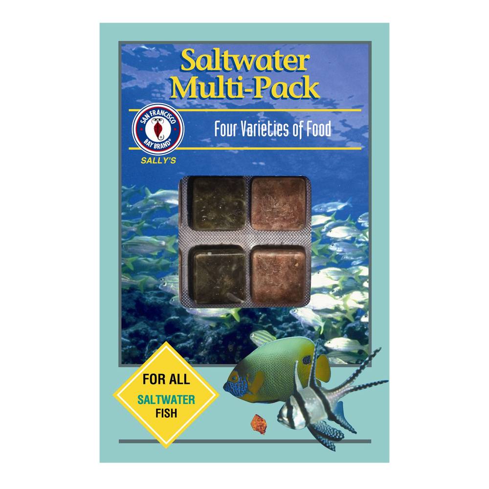 San Francisco Bay Brand® Saltwater Multi-Pack™ Fish Food (Size: 3.5 Oz)