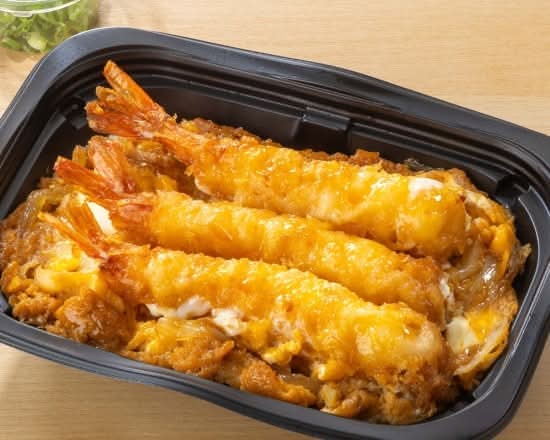 海老の玉子とじ重弁当