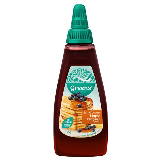 Green's Squeezable Maple Flavoured Syrup 375g