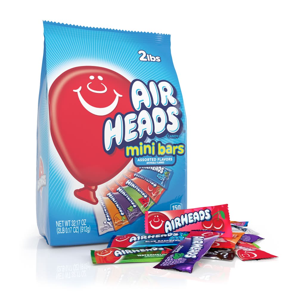 Airheads Mini Bars Candy, Assorted (32.17 oz, 80 ct)