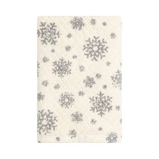 Bee & Willow™ Holiday Snowflake Hand Towel