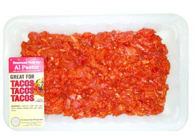 Meat Counter Pork Al Pastor Seasoned - 1.50 Lb