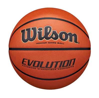 Wilson Evolution Game Basketball, Orange/Black