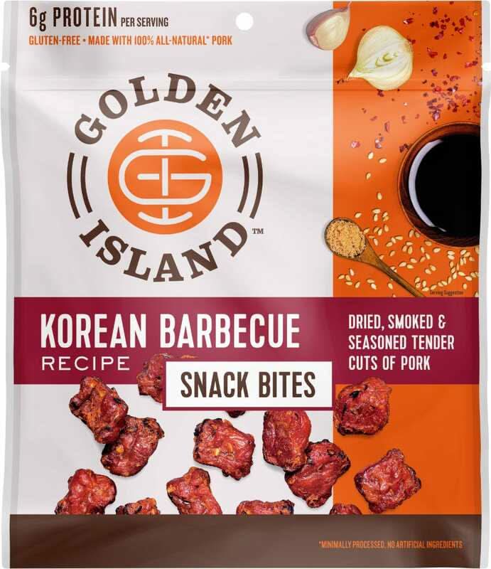 Golden Island Korean BBQ Snack Bites 80g