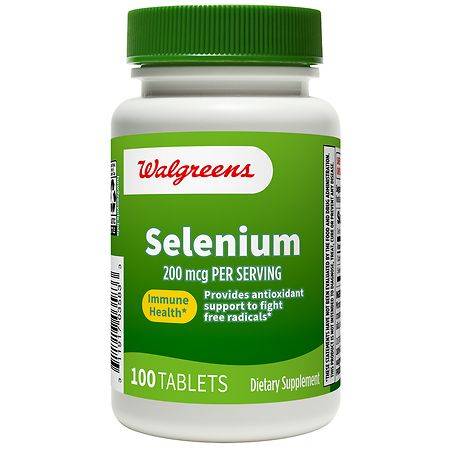 Walgreens Selenium 200mcg Dietary Supplement Tablets (100 ct)