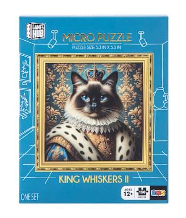 Micro Puzzles 150-Pieces King Whiskers II