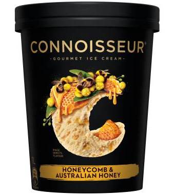 Connoisseur Honeycomb & Honey Ice Cream 1L