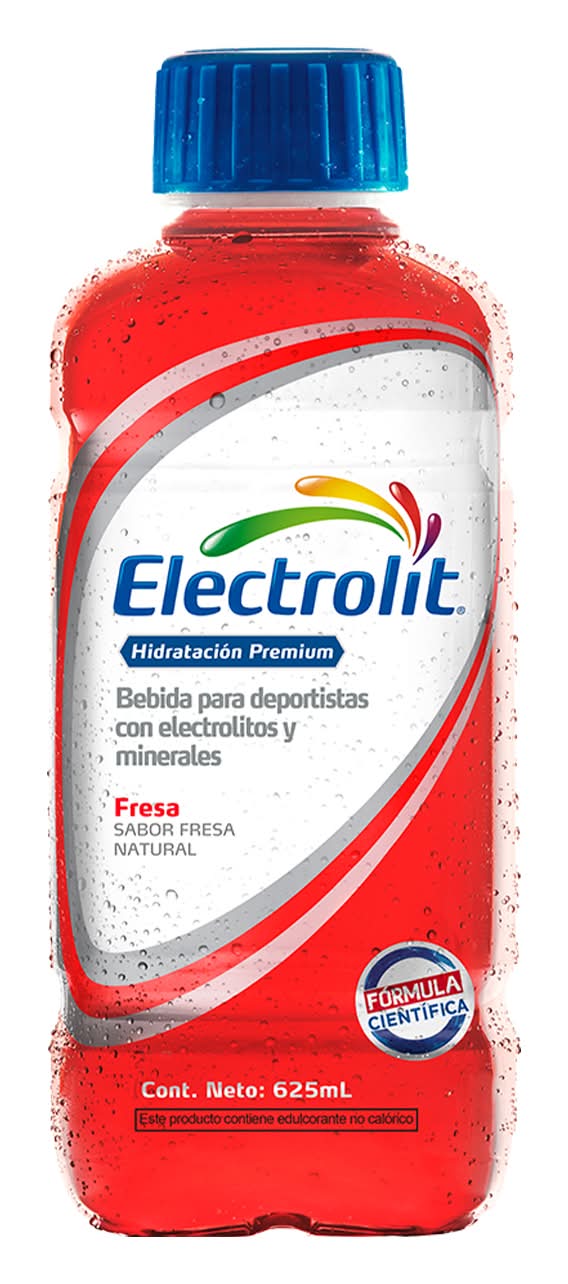 Electrolit bebida hidratante fresa 625ml