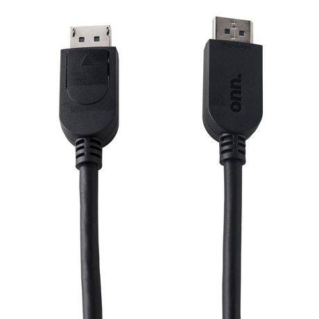 Onn High-Resolution Displayport To Hdmi Cable, 6', Black