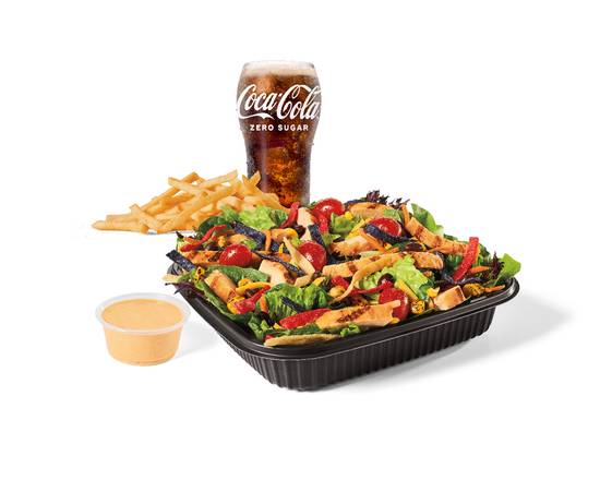 Large Southwest Salad w/ Grilled Chicken Combo