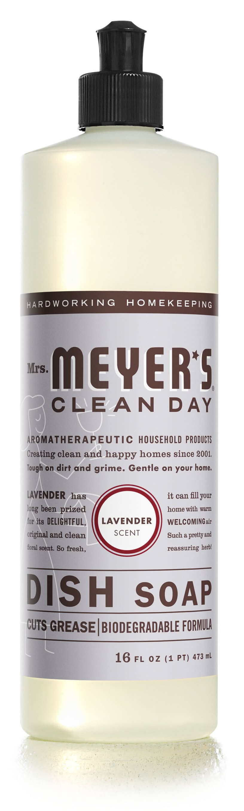 Mrs. Meyer’s Clean Day Dish Soap, Lavender (16 fl oz)