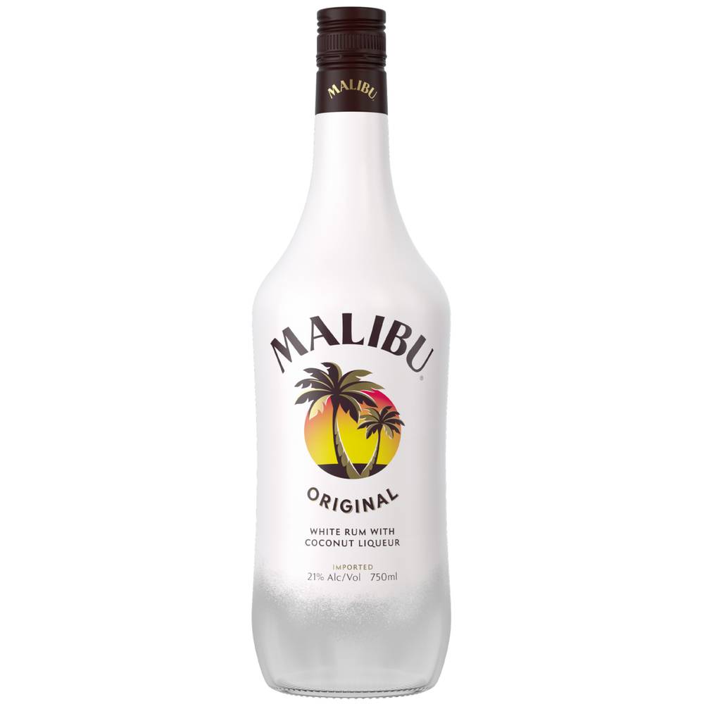 Malibu Caribbean Rum With Coconut Liqueur (750 ml)