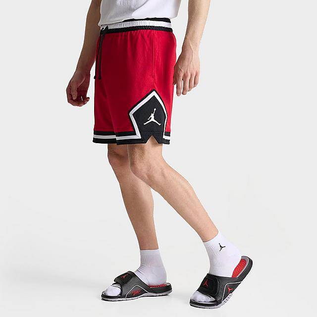 Jordan Dri-Fit Sport Diamond Basketball Shorts (male/large/assorted)