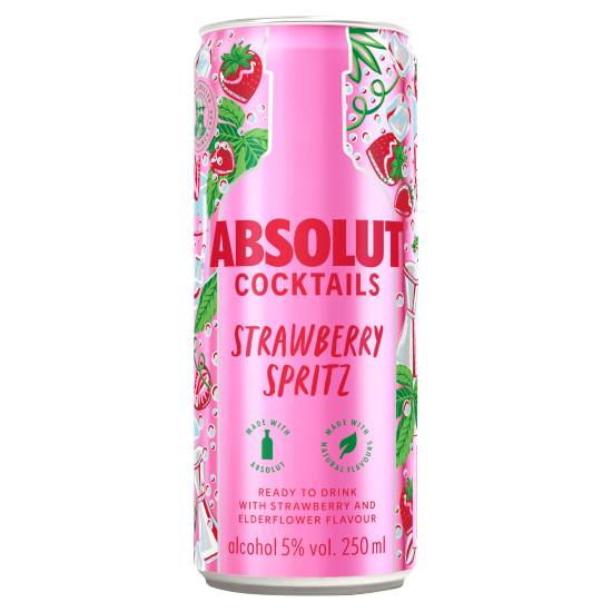 Absolut Cocktails Strawberry Spritz (250 ml)
