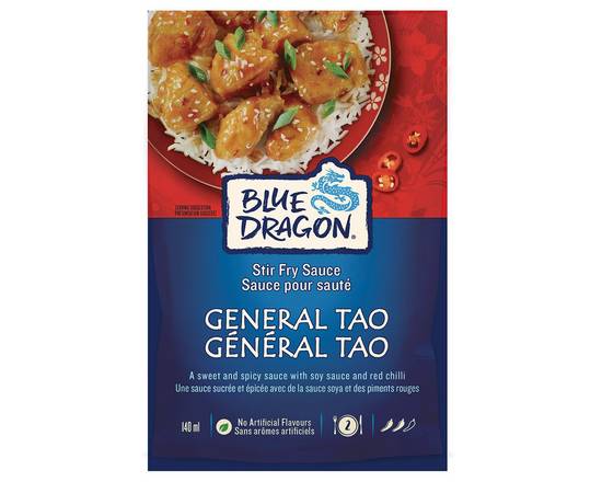 Blue Dragon · Sauce pour sauté Général Tao (140 ml) - Stir fry sauce general tao (140 mL)