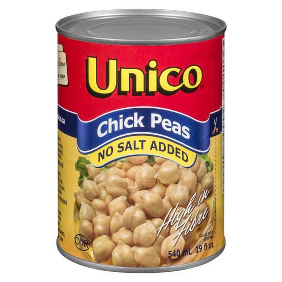 Unico Chick Peas No Salt Added (540 ml)