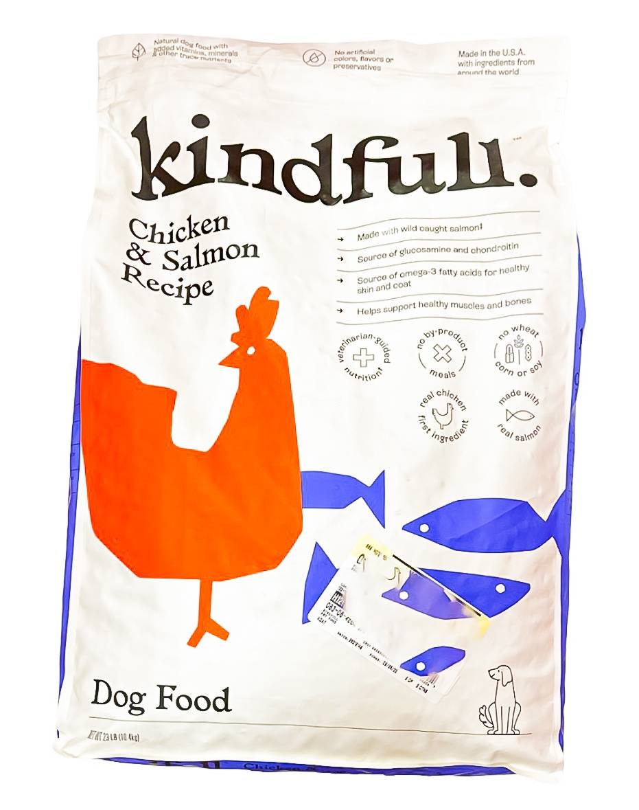 Kindfull Dog Food, Chicken-Salmon (23 lbs)