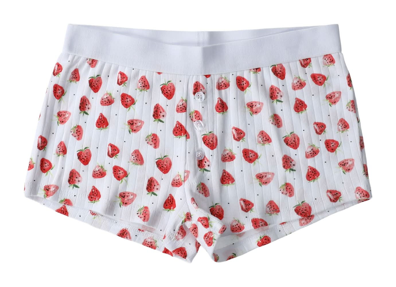 Juniors Boxer Shorts Medium Strawberry