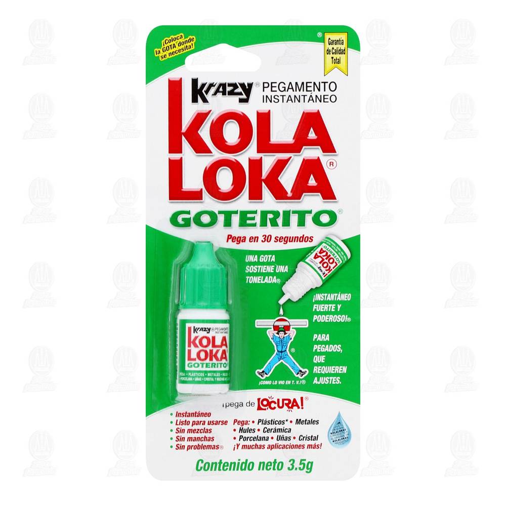 Kola Loka · Pegamento instantáneo goterito