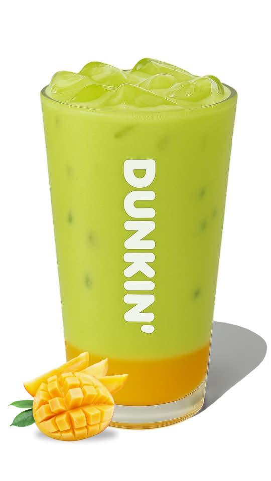 Regular Iced Mango Matcha