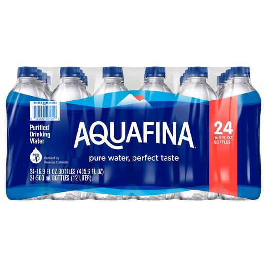 Aquafina Purified Drinking Water (24 ct, 16.9 fl oz)